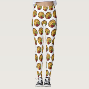 Nachos - illustration av tecknaden leggings