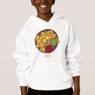 Nachos - illustration av tecknaden t shirt