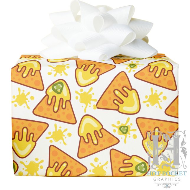 Nachos & Jalapenos Wrapping Papper Presentpapper (Skapare uppladdad)