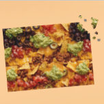 Nachos mexikansk mat pussel<br><div class="desc">Den här designen kan vara personlig om du väljer Redigera design. Du kan också överföra till andra objekt. Kontakta mig på colorflowcreations@gmail.com eller använda alternativet chatta överst på sidan om du vill ha den här designen på en annan produkt eller behöver hjälp. Se mer av mina design eller följ mig...</div>