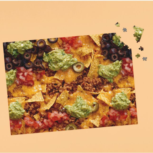 Nachos mexikansk mat pussel (Skapare uppladdad)