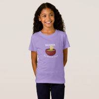 Nachos, Mexikanska saladen - Girls Bra Jersey T-S