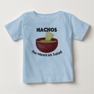 Nachos, The Mexican Salad - Baby Fine Jersey T-Shi T Shirt
