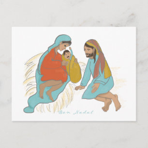 Nacimiento Bon Nadal Vykort