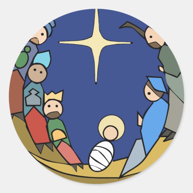 nacimiento runt klistermärke (Framsida)