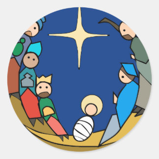 nacimiento runt klistermärke