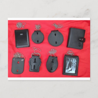 Nacke chain Badge Holder, Nacke Wallet Vykort