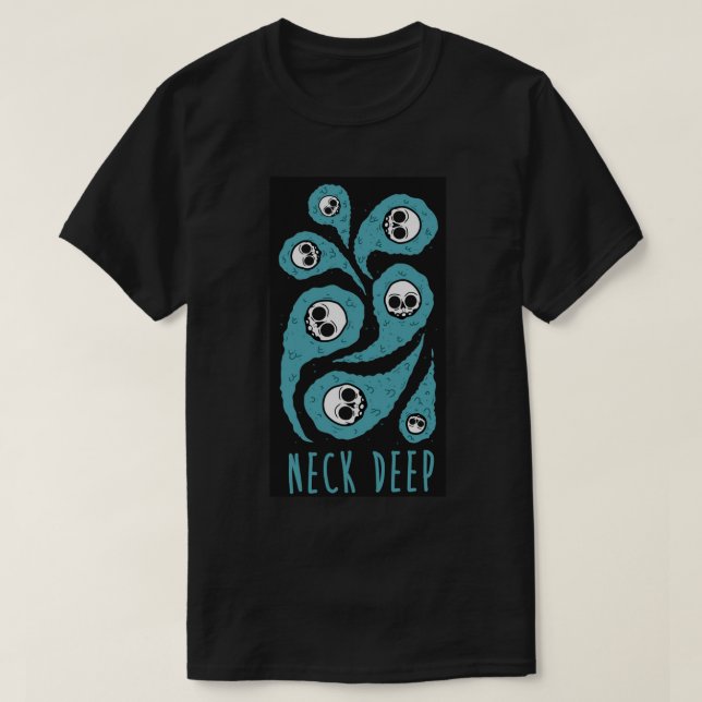 nacke djup logotyp t shirt (Design framsida)