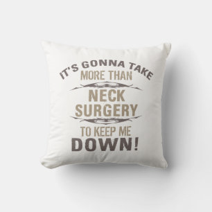 Nacke Surgery Humor Kudde