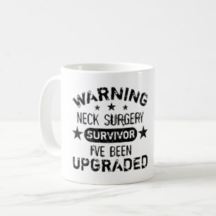 Nacke Surgery Humor uppgraderad Kaffemugg