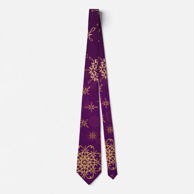 Nacke Tie-Klassisk Paisley Elegans Slips (Framsida)