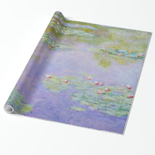 Näckrosblommamålning Presentpapper