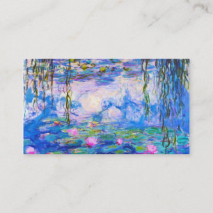 NäckrosClaude Monet att måla som är gammalt, st Visitkort