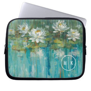 Näckrosdamm för Monogram   Laptop Fodral