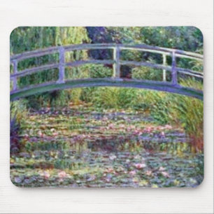 Näckrosdamm vid Claude Monet Mousepads Musmatta