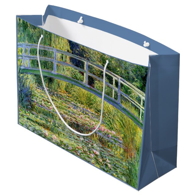 Näckrosdamm vid Monet konst (Baksidan Vinklad)