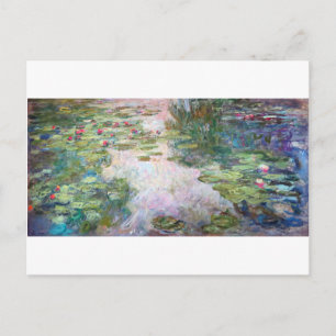 Näckrosdammen i Giverny, Claude Monet Vykort