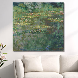 Näckrosdammen Monet 1904 Canvastryck