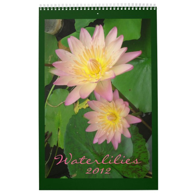 Näckrosor 2012, Enkel sida Kalender (Omslag)