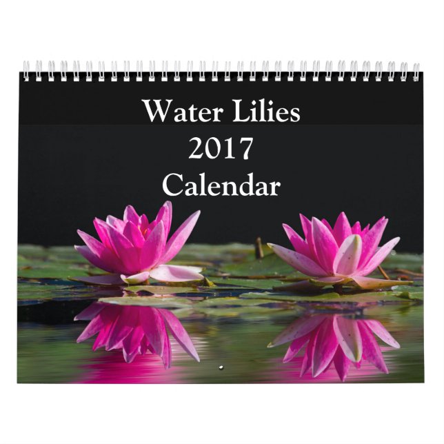 Näckrosor 2017 kalender (Omslag)