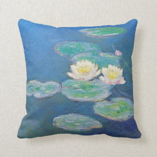 Näckrosor afton verkställer vid Monet Kudde