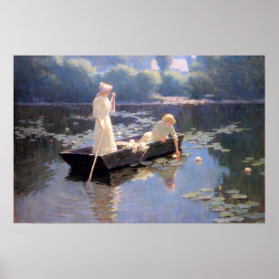 Näckrosor av Abbott Fuller Graves Poster