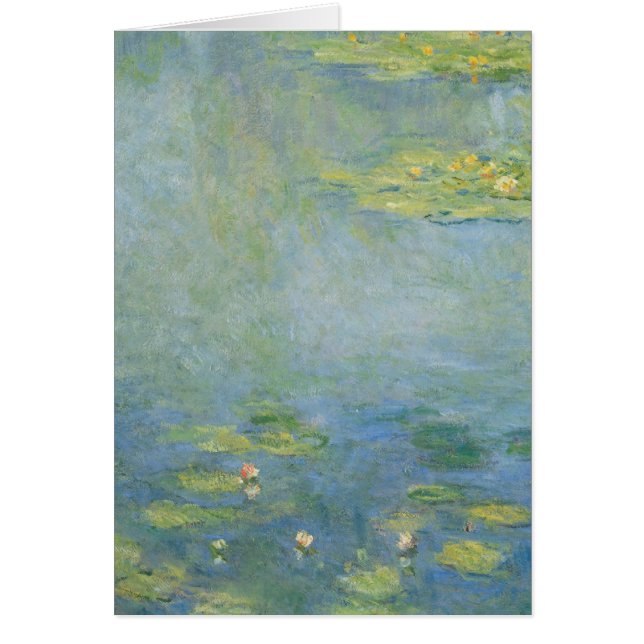 Näckrosor av Claude Monet OBS Kort (Framsidan)
