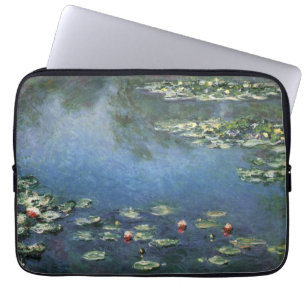 Näckrosor av Claude Monet, Vintage blommor Laptop Sleeve