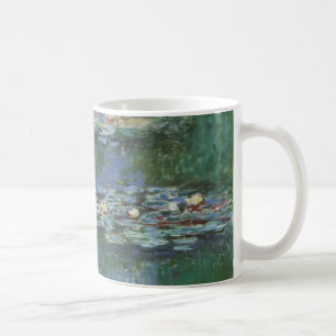 Näckrosor av Claude Monet, Vintage Flowers Kaffemugg