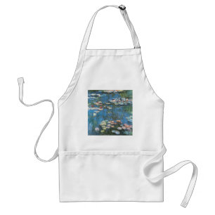 Näckrosor av Claude Monet, Vintage Impressionism Förkläde