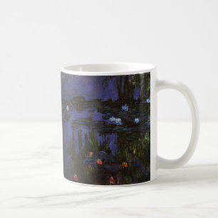 Näckrosor av Claude Monet, Vintage Impressionism Kaffemugg