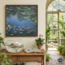 Näckrosor av Claude Monet, Vintageblommor