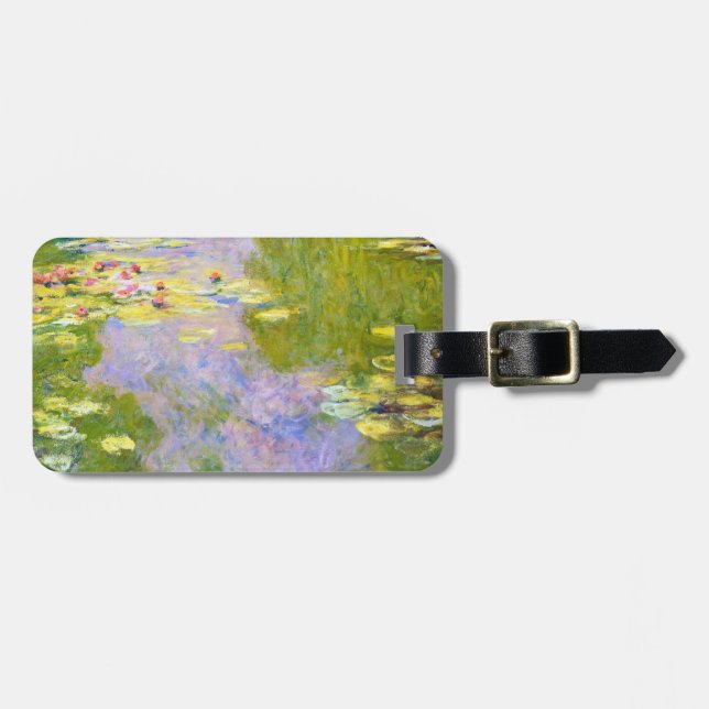 Näckrosor Claude Monet 1919 Bagagebricka (Horisontell Framsida)