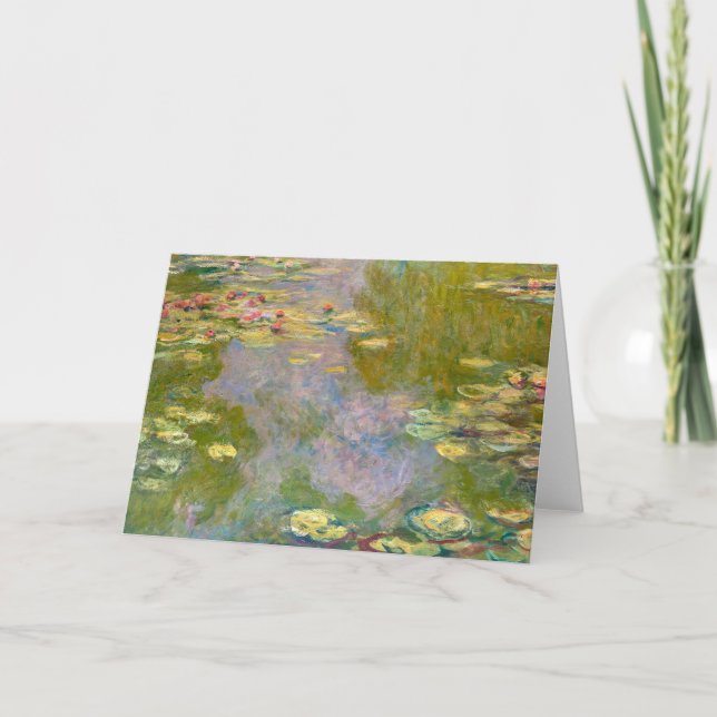 Näckrosor | Claude Monet | Meddelande (Framsida)