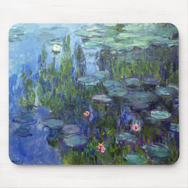 Näckrosor Claude Monet Musmatta (Framsidan)