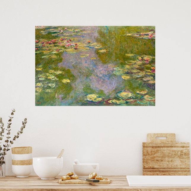 Näckrosor | Claude Monet | Poster (Kök)