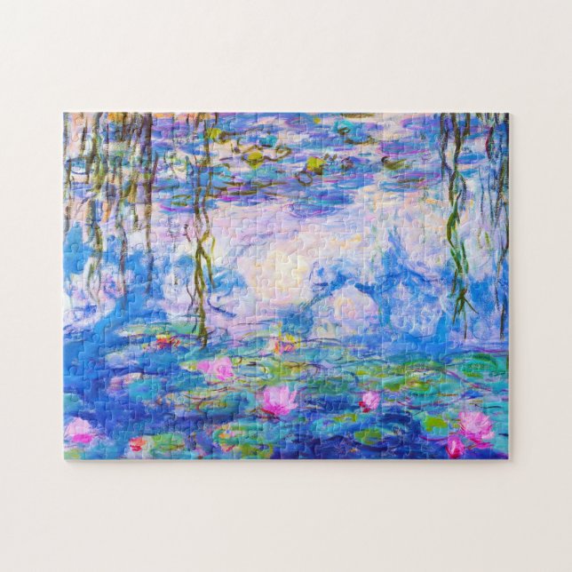 Näckrosor Claude Monet Pussel (Horisontell)