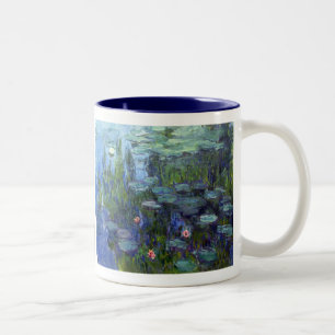 Näckrosor Claude Monet Två-Tonad Mugg