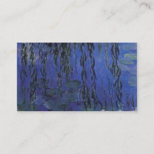 Näckrosor och tårpilgrenar - Monet Visitkort
