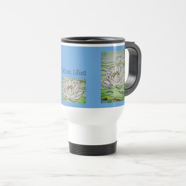 Näckrosor  resemugg (Framsida höger)