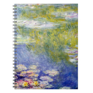 Näckrosor vid Claude Monet Anteckningsbok