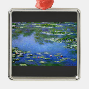 Näckrosor vid Claude Monet Julgransprydnad Metall