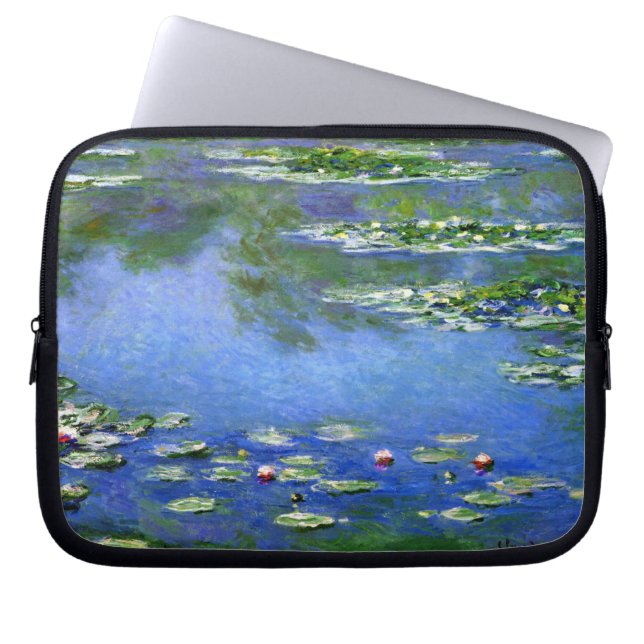Näckrosor vid Claude Monet Laptop Fodral (Framsidan)