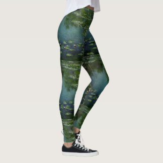 Näckrosor vid Claude Monet Leggings
