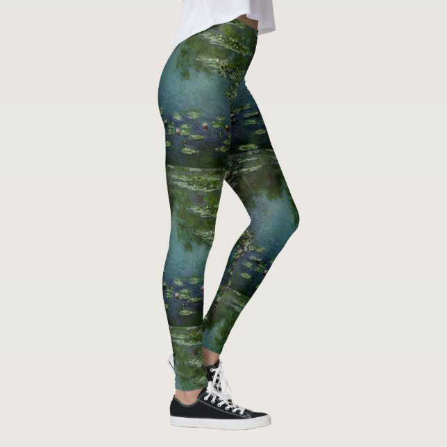 Näckrosor vid Claude Monet Leggings (Höger)