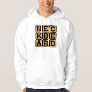Nackskägg, Internet Meme Sweatshirt Med Luva