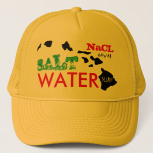 NaCL SALT VATTEN SURFA HAWAII Keps