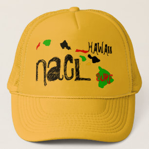 NaCL SALT VATTEN SURFA HAWAII Truckerkeps