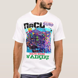 NaCL SURF SÖDRA STRANDEN WAIKIKI T Shirt