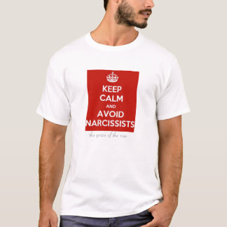 Nåd av löneförhöjningen: Undvik Narcissists Tee Shirt